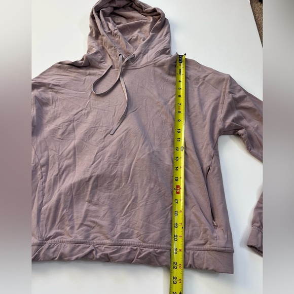 Lululemon Twisted and Tucked Hooded Pullover Pale Purple size 10 - Picture 9 of 9